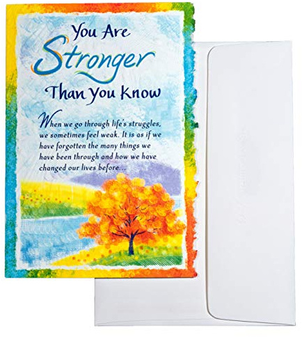 BMA -You are Stronger Than You Know - Sentimental Greeting Card
