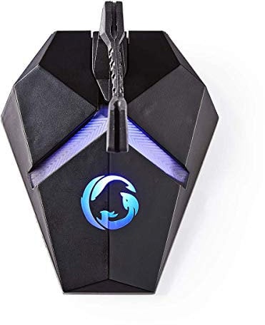NEDIS Gaming Mouse Bungee with 3 USB hub, Backlit lights and Flexible Clamp
