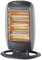 Suinga Radiateur Halogène Oscillant 1200W, Basse Consommation, Silencieux, Panneau de Commande et Poignée de Transport, gris