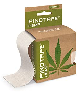 Pinotape HEMP - Kinesiologie Tape Mit Natürlichen Hanffasern 5 m x 5 cm