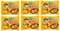 Samyang Buldak Cheese Hot Chicken Flavour Ramen Instant Korean Noodles - 130gm*6Pack (Pack of 6) (Imported)