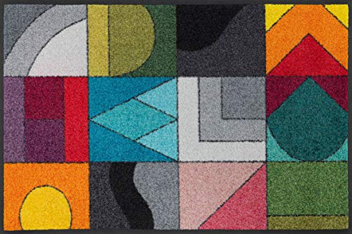 wash+dry Fußmatte, Momix 50x75 cm, innen und außen, waschbar