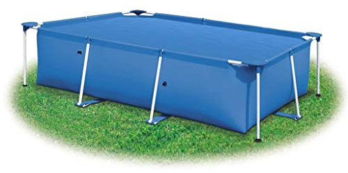 Mogou Poolabdeckung, Poolzubehör, Poolabdeckung, Poolabdeckung, Poolabdeckung, Poolabdeckung, Poolabdeckung, Poolabdeckung, Poolbodenschutz, PE, Blau, 400 x 200 cm