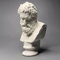 Büste Statue Griechische Figur, Griechische Mythologie Herkules Büste Skulptur Figur für Home Office Dekorationen Gips Ornament Bücherregal Dekor Skizze Praxis DIY Kunst Geschenk