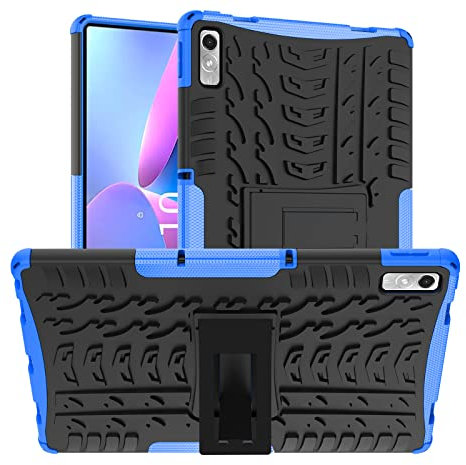 XITODA Housse pour Lenovo Tab P11 (2nd Gen) 11,5 Pouces - Protection en Silicone & PC Dur Stand Cover pour Lenovo Tab P11 Gen 2 TB350FU/TB350XU Tablet,*Bleu foncé