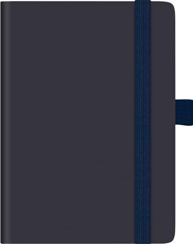 BRUNNEN Taschenkalender Kompagnon Mod. 732 66 2025 | A6, Kunststoff, dunkelblau