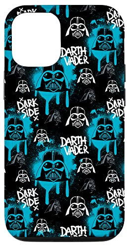 iPhone 12/12 Pro Star Wars Darth Vader Dark Side Paint Drip Street Art Case