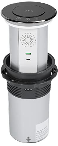 Fnppyrd Pop Up Charger Socket, 2.4G WiFi Space Saver Charger Socket for Office