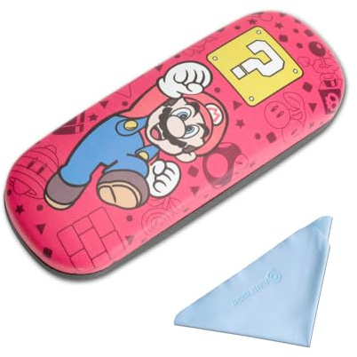 PERFECTSIGHT Hard Shell Eyeglasses Case, Protective Glasses Case, PU Leather Eyeglass Case for Women Men Girls
