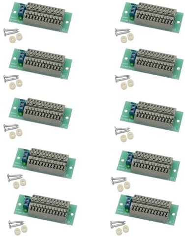 Onpira® Stromverteiler Verteiler W 2x12 mit Schnellanschlussklemmen mit Montagematerial 10 Stück