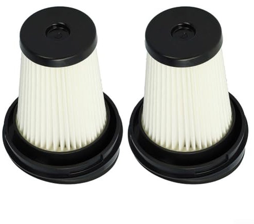 Filtro de aire de repuesto compatible con Grundig para aspiradoras Domo, paquete de dos filtros planos