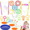 Seifenblasen Set für Kinder 30 Stück Riesenseifenblasen Set, Seifenblasen Hochzeit, Riesen Seifenblasen Stab, Seifenblasen Spielzeug für Kindergeburtstag, Partys, Hochzeit, Bubble Maker Spiele