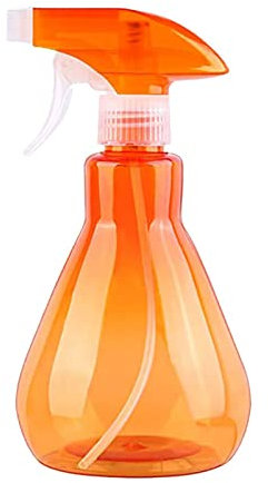 ETZRYSYB Regadera extensible para jardín, botella vacía, 500 ml, alimentación de polipropileno, para limpieza de aspersores, patio, pila de aspersores (naranja)