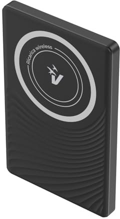 Power Bank VulTech VPB-MG5 5000mAh PD 20W Magnetico Magsafe, Ricarica Rapida Wireless/Type-C, Display LCD con percentuale di carica, Samsung Xiaomi Oppo Huawei, iPhone 16 15 14 13 12