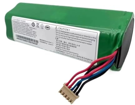 Batteria Per Aspirapolvere Da 14,4 V 5200 MAh。 Compatibile Per ECOVACS S10-Li-144-5200。 Accessori Per Batterie Al Litio Ricaricabili Per Robot Aspirapolvere