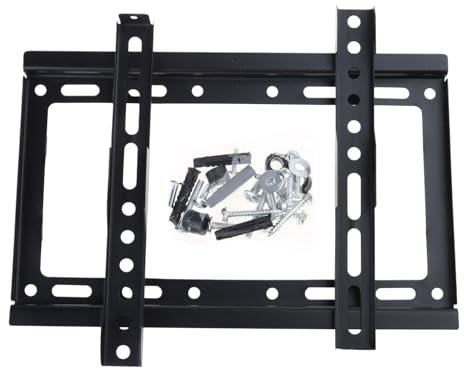 Soporte de TV Montaje de TV Soporte para La Mayoría De 14-42 Pulgadas Pantalla Plana/Montaje Curvo TV Montaje en Pared Salvamento Espacio Rack Montaje en Pared