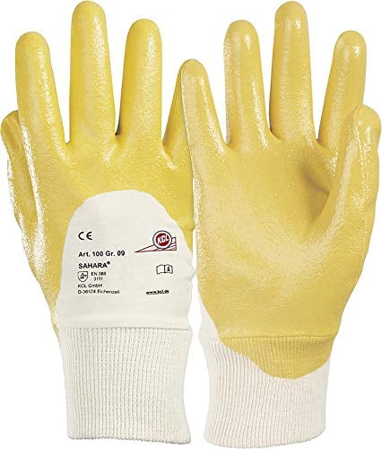 KCL 100 1 Paar, Gr. 8, Sahara® 100 Schutzhandschuh aus Baumwolle, Kunststoff