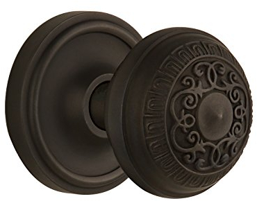Nostalgic Warehouse Classic Round Rosette with Egg & Dart Round Door Knob