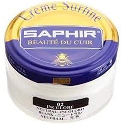 Cirage Saphir pommadier (Crème Surfine) incolore