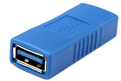 REY Adaptador USB 3.0 Hembra a Hembra Convertidor Conector Nuevo