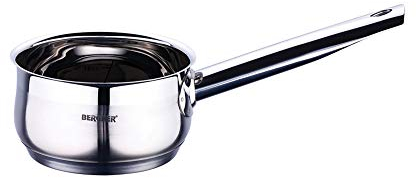 BERGNER Gourmet - Casseruole Acciaio Inossidabile 16x7.5 cm 1.3l Adatta all'induzione