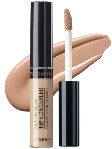 THESAEM Cover Perfection Tip Concealer SPF28 PA++ 6,5g # Contour Beige - Konturierender Concealer, Haaransatz, Nasenseiten und Wangenknochen