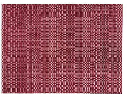Winkler ~ Canna – rel8401, PVC, Set de table rouge