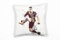 Paul Sinus Art Franck Ribery Deko Kissen mit Füllung 40x40cm für Couch Sofa Lounge Zierkissen - Dekoration zum Wohlfühlen