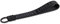 JOHNNY URBAN Llavero Hombre y Mujer Negro - Nick - Lanyard Largo Hecho de Nailon Resistente y Cuero de Imitación con Anilla de Metal - Key Chain con Logo