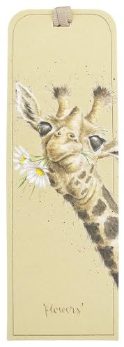 Wrendale Lesezeichen, Motiv Giraffe, 15x5 cm