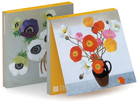 Royal Academy Mary Fedden Floral Set mit 6 Kunst-Grußkarten, 15 x 15 cm