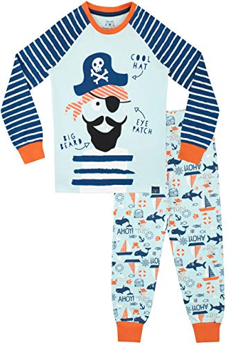 Harry Bear Boys Pirate Pyjamas Snuggle Fit