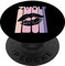 12. Geburtstag Mädchen Retro Kuss Mund Lippen Kussmund PopSockets mit austauschbarem PopGrip