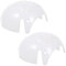 Amosfun Hard Hat Liners Hardhat Liners 2Pcs Baseball Bump Cap Insert Lightweight Cap Insert Safety Hard Hat Insert Anti- collision Cap Insert Sports Working Head (White) Outdoor Hat Hard Hat Liner