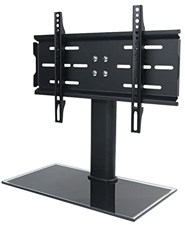 Soporte de pared para TV Soporte para TV, soporte universal para TV de mesa con diseño de protección múltiple, base de TV de mesa para televisores de 32-55 pulgadas, con carga de 77 libras, Max Vesa