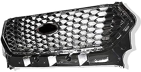 LTSRLL Auto Front Kühlergrille für Ford Escape Kuga 2015 2016 2017, Frontstoßstange Radiator Kühlergrille Mittelnetz Grilles Racing Grill, AutoZubehör