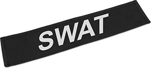 Klett Patch SECURITY SWAT POLICE Karneval Kostüm Sticker Farbe SWAT