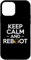 Hülle für iPhone 12 mini Keep Calm And Reboot Tech Support IT Hotline