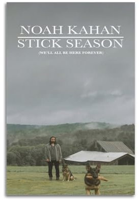 NUSLNG Poster, Motiv: Noah Kahan Stick, dekoratives Leinwandposter, Wandkunst, Dekor, Wohnzimmer, moderne Familienschlafzimmer-Dekoration, Poster, 30 x 45 cm, ungerahmter Stil