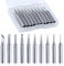 GOLD DEER 10PCS Soldering Iron Tips 900M-T-I/B/K/D/C Replacement Solder Tips Kit for HAKKO 936,937,907 Atten, Quick, Aoyue, Yihua,Vastar,Sywon,Tabiger,SOAIY and X-Tronic Soldering Station
