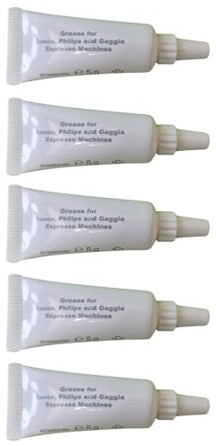 5x Brew Block Maintenance Grease, Maker Infuser Compatible with Philips Saeco LatteGo