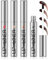 Peel Off Lip Liner Stain 4 Stück,Tattoo Lip Liner Natürliches Instant Peel Off Lippenfleck Wasserfest,Langlebig & Farbintensiv für Frauen Mädchen