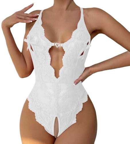 Combinaison entrejambe ouverte B lingerie sexy bonnet A