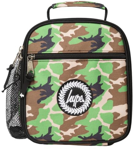 hype Kids Camo Crest Lunch Box - Green Camo