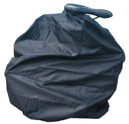 ReachMall Folding Bike Cover for Brompton, 320 Polyester Dustproof Splash Resistant Storage Bag for Travel and Commute