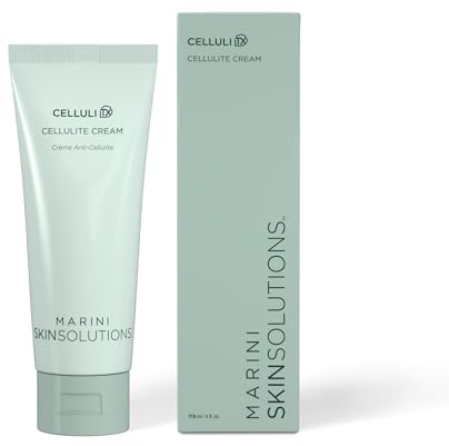 Marini SkinSolutions CelluliTX - Cellulite Thigh Cream with Aminophylline, Retinol, Peptides & Caffeine - 4 oz