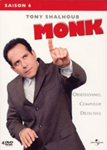 Monk: L'intégrale de la saison 6 - Coffret 4 DVD [Import belge]