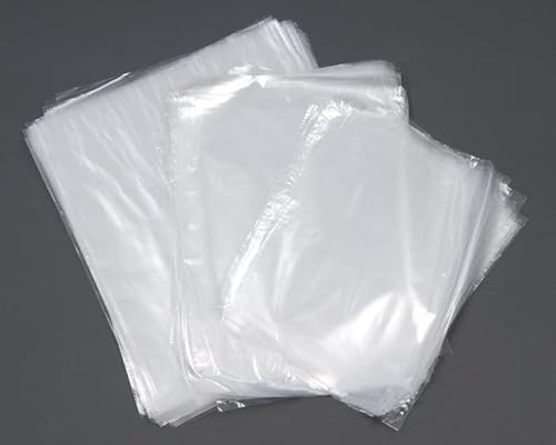 Bag It Plastics Polythene Food Grade Storage Bags | 24 x 36 / 600mm x 900mm | Pack of 25 | Suitable for Freezer's, Sandwich's, Fruit, Clear Plastic Bags