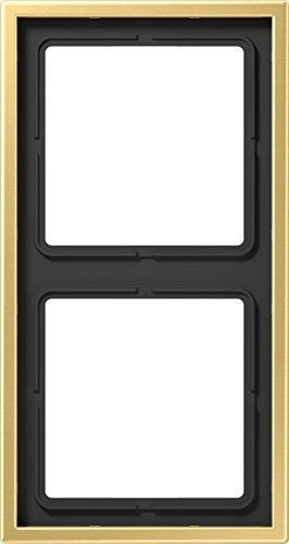 Jung Rahmen 2fach Serie Fd-Design Messing Classic, 1 Stück, FDME 2982 C