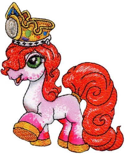 Kleiber Applikation Aufnäher Filly Princess Crystel 2511